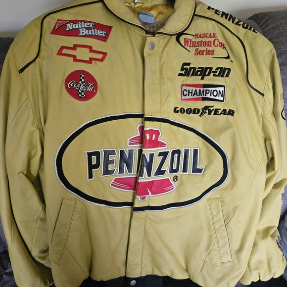 Hamilton Yellow Racing Jacket Leather - Picture 6 of 6